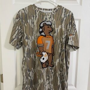 Morgan Wallen Camouflage T-Shirt with Bear Graphic